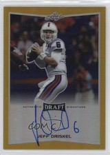 2016 Leaf Metal Draft Gold Prismatic 1/1 Jeff Driskel #BA-JD1 Auto 05or