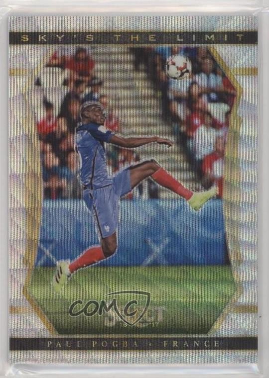 2016-17 Panini Select Sky's the Limit Paul Pogba #SL-PP 04kt