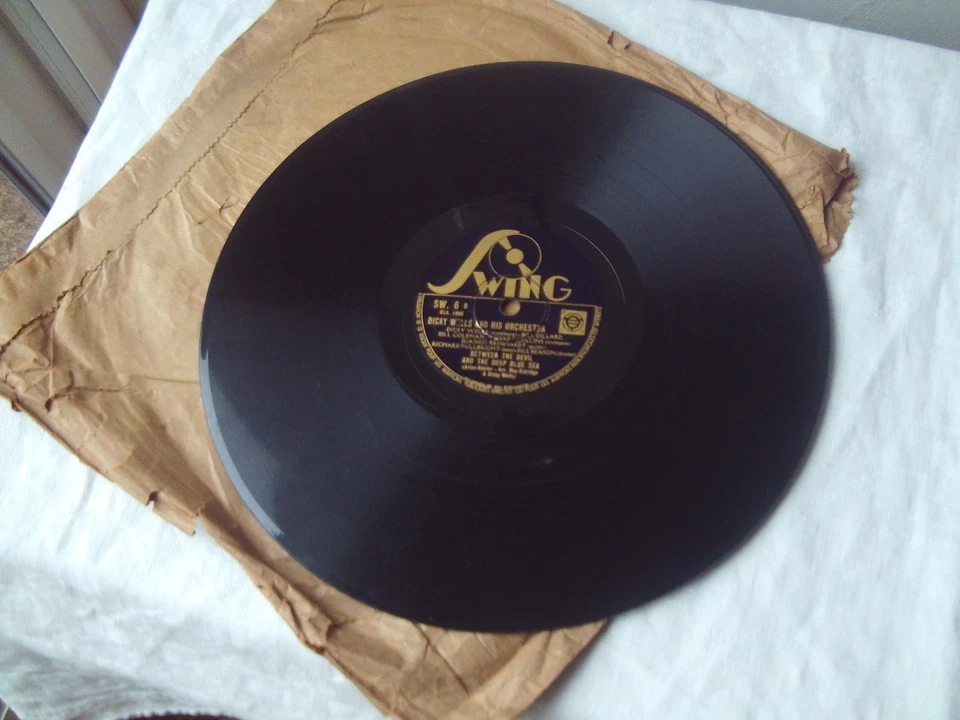 Django Reinhardt  78 tours  Dicky Wells and his orchestra tbe  JAZZ - Photo 3/4