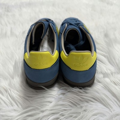 Adidas Gazelle Indoor Pro Shocking Yellow Charcoal Mens  display picture 1