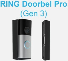 Ring WIRED Video Doorbell PRO 4K  15° - 45° Angle Mount Corner Bracket (newest)