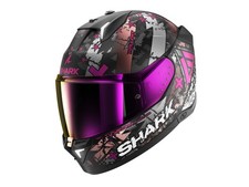 Shark Skwal I3 Hellcat Casco Integrale (Nero/Cromo/Viola) Tg: S (55)