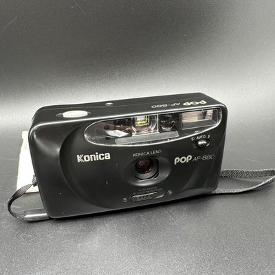 Konica POP AF-880 - analoge Fotokamera 35 mm Film - mit Konica Lens - gebraucht