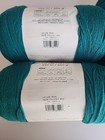 2 Full Skeins And 1 Started, Never Enough 14.01 Oz Teal Acrylic Yarn 716 Yards — photo 7