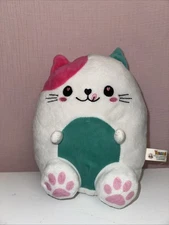 Peek A Boo Toys Yumeez Plush Kitty Cat 10” White Green Pink