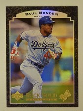 1997 Upper Deck - Rock Solid Foundation Raul Mondesi #RS20