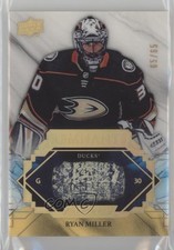 2019-20 Upper Deck Engrained Remnants Rare 65/65 Ryan Miller #R-RM 2s2