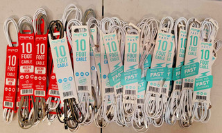40x FIFO USB Charging Cables 📦 Type C & iPhone Mix Job Lot Wholesale Deal £539