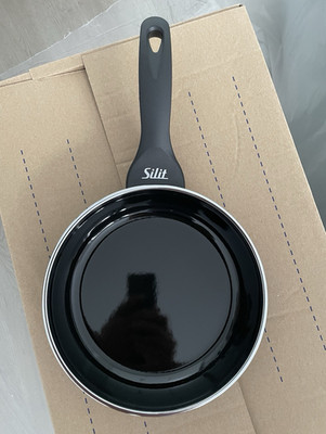 Silit Silargan Bratpfanne schwarz rund induktionsgeeignet Made in Germany