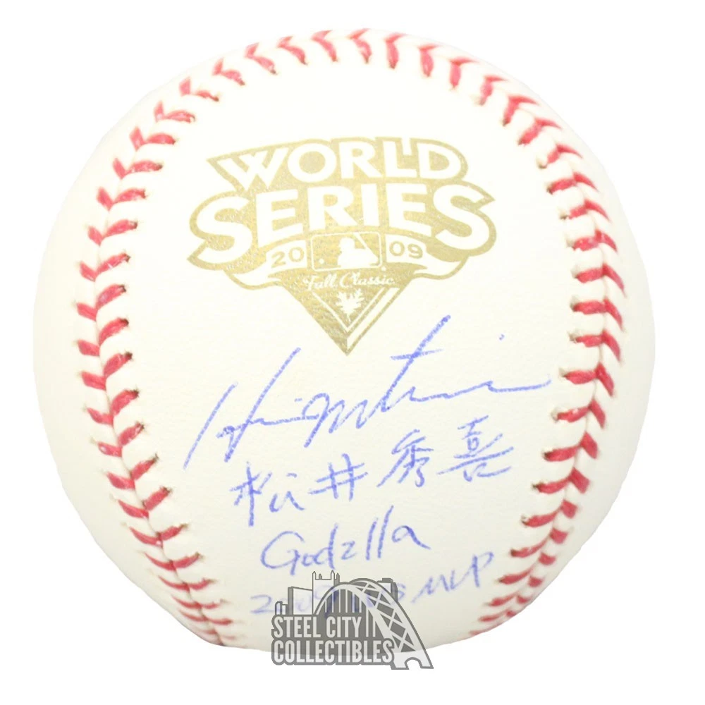松井秀喜原始亲笔签名棒球MLB 球| eBay