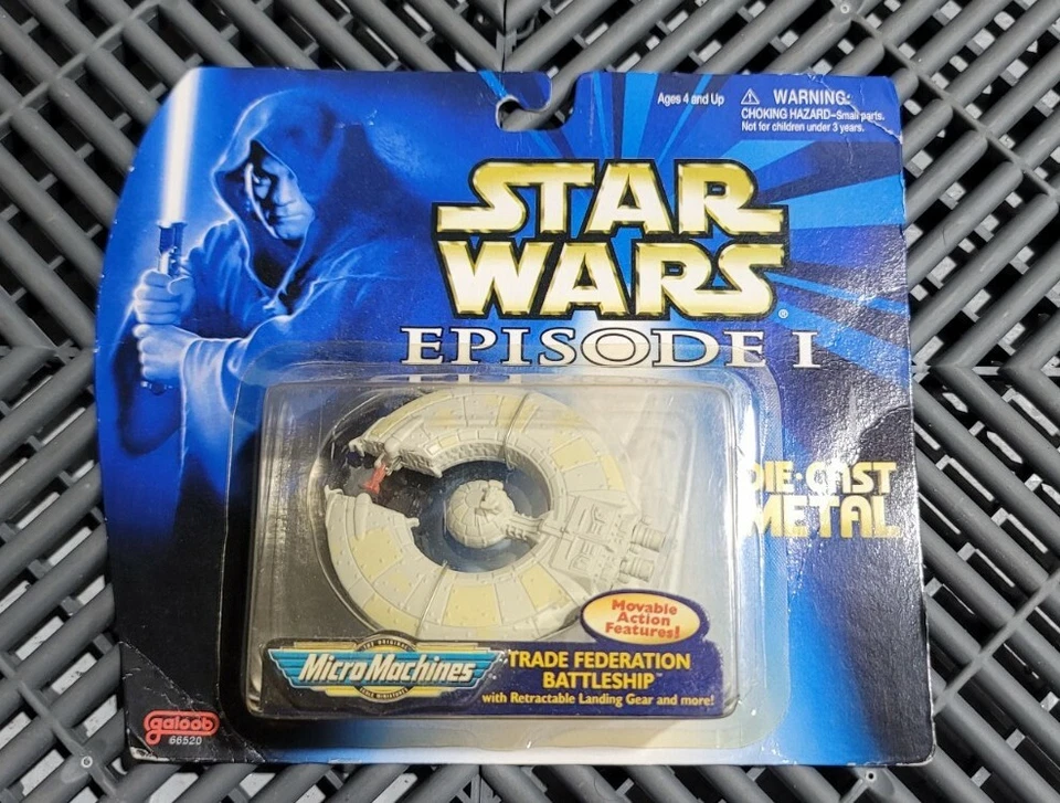 VINTAGE Micro Machines Star Wars Episode 1 Lot 1990s - Image 2 of 4