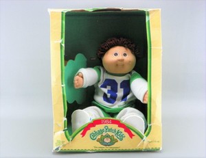 football cabbage patch doll