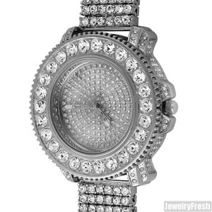 iced out seiko watch