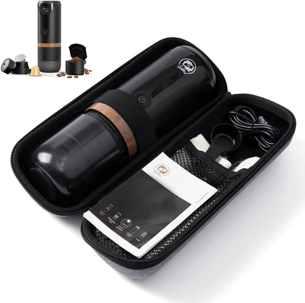 Portable Espresso Coffee Maker USB Travel Brewer For Nespresso Pod/Ground Coffee