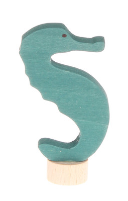 Grimm's Grimm Stecker Seepferd 03850 Seepferdchen für Geburtstagsring + BONUS