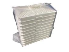 MILLIPORE Polystyrene 96-Well Flat Bottom MultiScreen Plates MSSWNFX40 (10/pk)