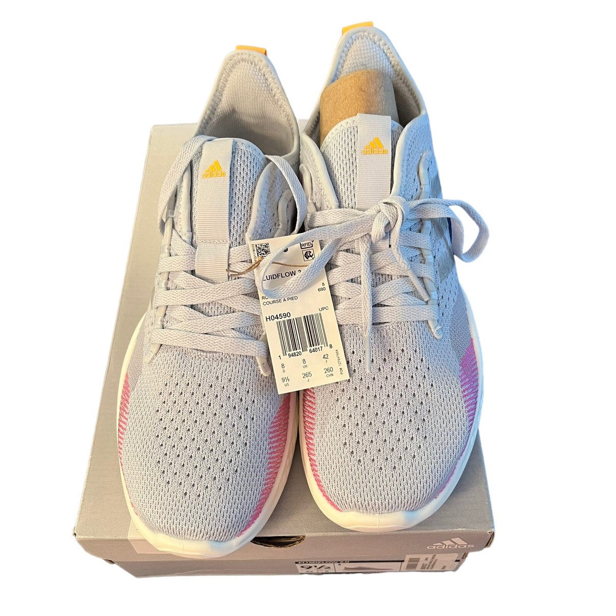 Adidas Fluidflow 2.0 Women's Running Shoes Halo Silver/White/Halo