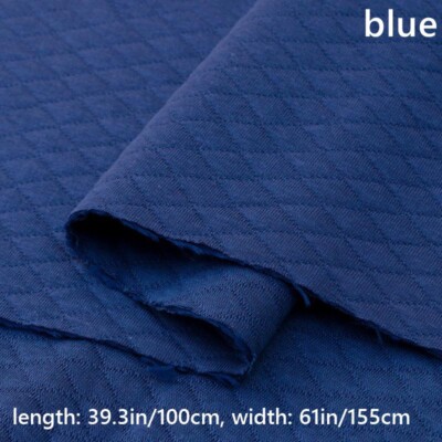 Thick Three Layer Padded Quilted Fabric Cloth Clothing Lining Bedding Jacket Sew