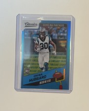2021 Panini Classics Chuba Hubbard Timeless Tributes Rookies Blue 2/5 Panthers 