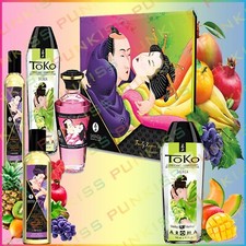 SHUNGA Fruity Kisses Flavored Massage Oils  Lubricants  3 Pack Gift Set Couples