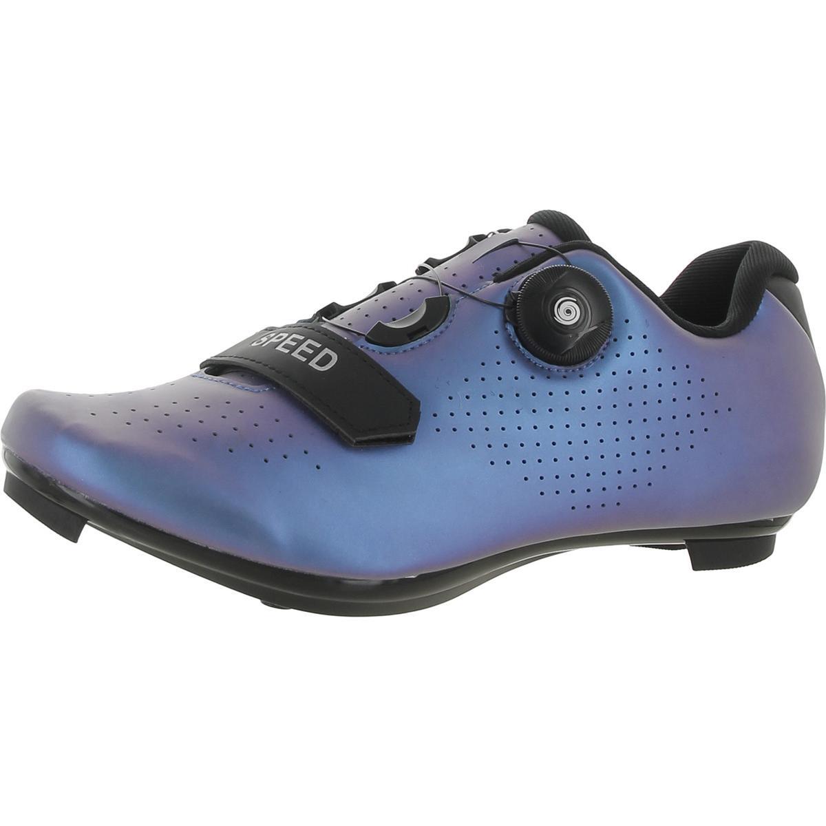 Скоростные мужские фиолетовые велосипедные бутсы, велосипедная обувь, кроссовки 40 Medium (D) BHFO 6755