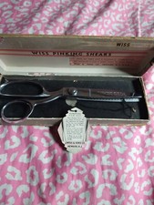 Vintage Wiss Pinking Shears Scissors Sewing Craft in Original Box