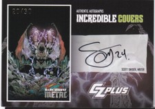 2024 Cryptozoic CZPlus Dark Nights Metal IC DNM3-SS Scott Snyder Autograph 20/30