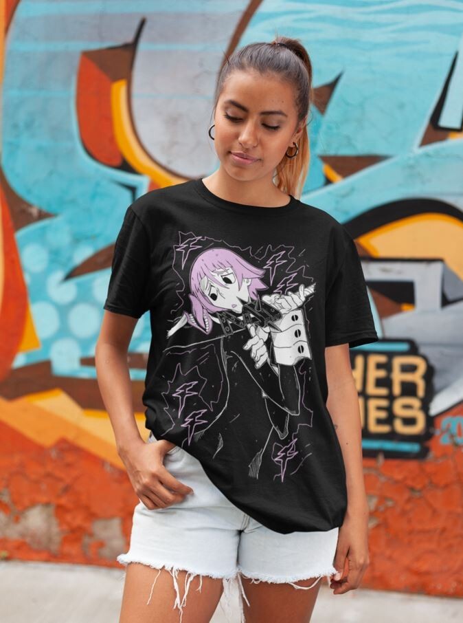 トップス Vaultroom SoulEater CRONA & RAGNAROK TEE vaultroom × SOUL EATER – VAULTROOM