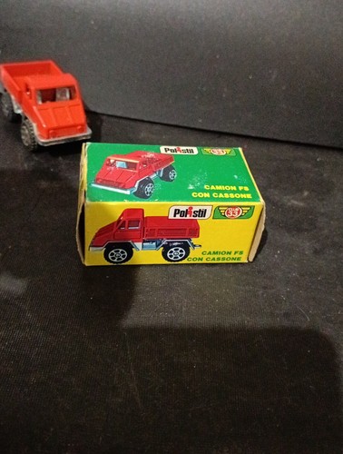 POLISTIL RJ126 1/66 en boite Camion FS avec coffre con cassone - Foto 8 di 14