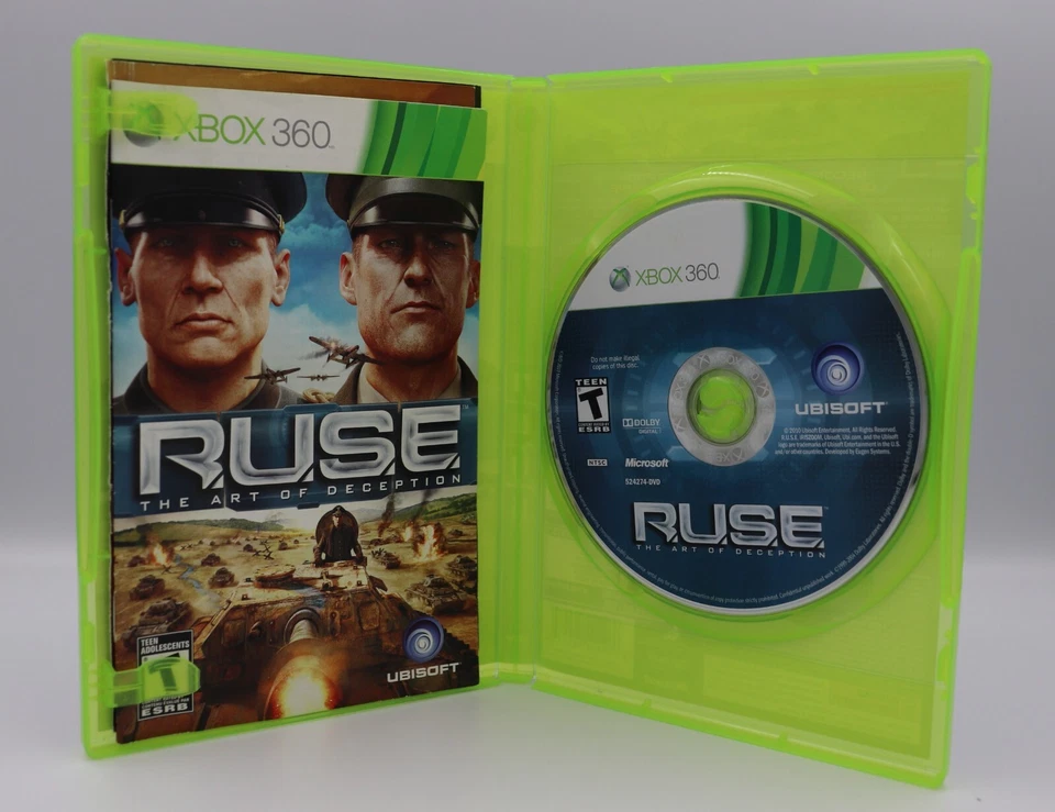 R.U.S.E. Microsoft Xbox 360 Game CIB Complete Used  - Image 3 of 4