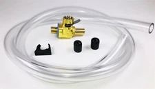 Fumoto F103N Oil Drain Valve with Heavy Duty 3' Hose Kit for Fumoto Long Nipple
