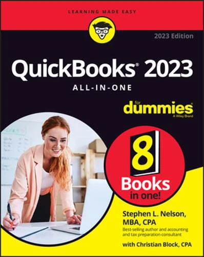 QuickBooks 2023 All-In-One for Dummies by Stephen L Nelson: New