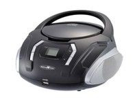 Reflexion CDR2250U Bk Ukw-Radio Mit CD/MP3/USB/AUX-IN Schwarz