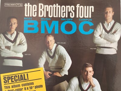 THE BROTHERS FOUR BMOC Best Music On/Off Campus 1961 M- LP+CD