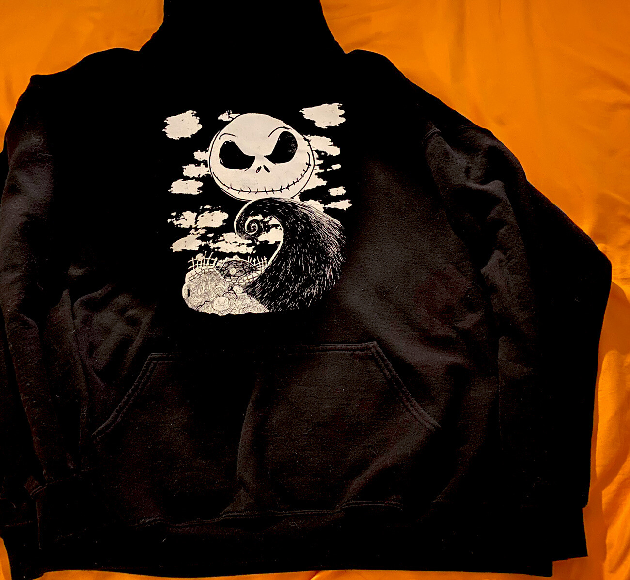 NBC jack skellington Hoodie mens XXL 