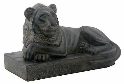 Ancient Egyptian Reclining Lion Statue 5.5" Long Figurine Resin ...
