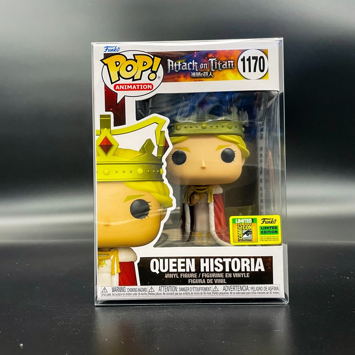 Queen Historia Funko POP - 2022 SDCC - Attack on Titan - Official