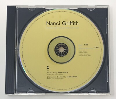 NANCI GRIFFITH  Time Of Inconvenience  Promo CD Single Nanci Griffith Estate