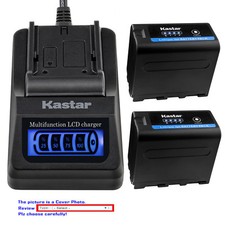 Kastar Battery Fast Charger for Sony NP-F970 Pro CCD-TR8100 CCD-TR845 CCD-TR913