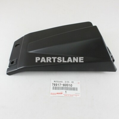TOYOTA Genuine OEM Rear Side Mud Guard RH 76917-60010 LAND CRUISER