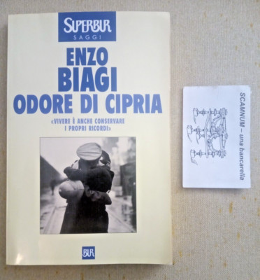 Enzo Biagi Pudergeruch SuperBur Essaggi Erstausgabe 2001 BUR MS24D