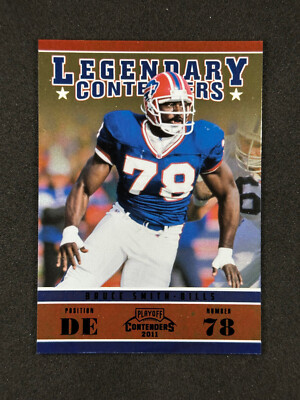 2011 Playoff Contenders Legendary Contenders Black #6 Bruce Smith /50 BUF Bills