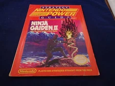 Official Nintendo Power Ninja Gaiden 2 II Strategy Guide Cheat Hint Book NES #B1