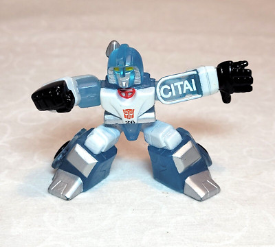 Transformers Robot Heroes MIRAGE PVC Hasbro  2'' Action Figure 2007