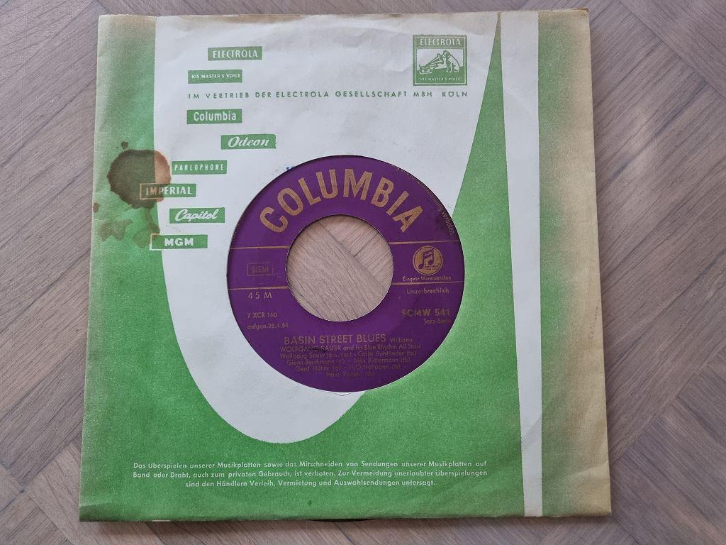7"" Single Wolfgang Sauer - Basin Street Blues Vinyl Germany
