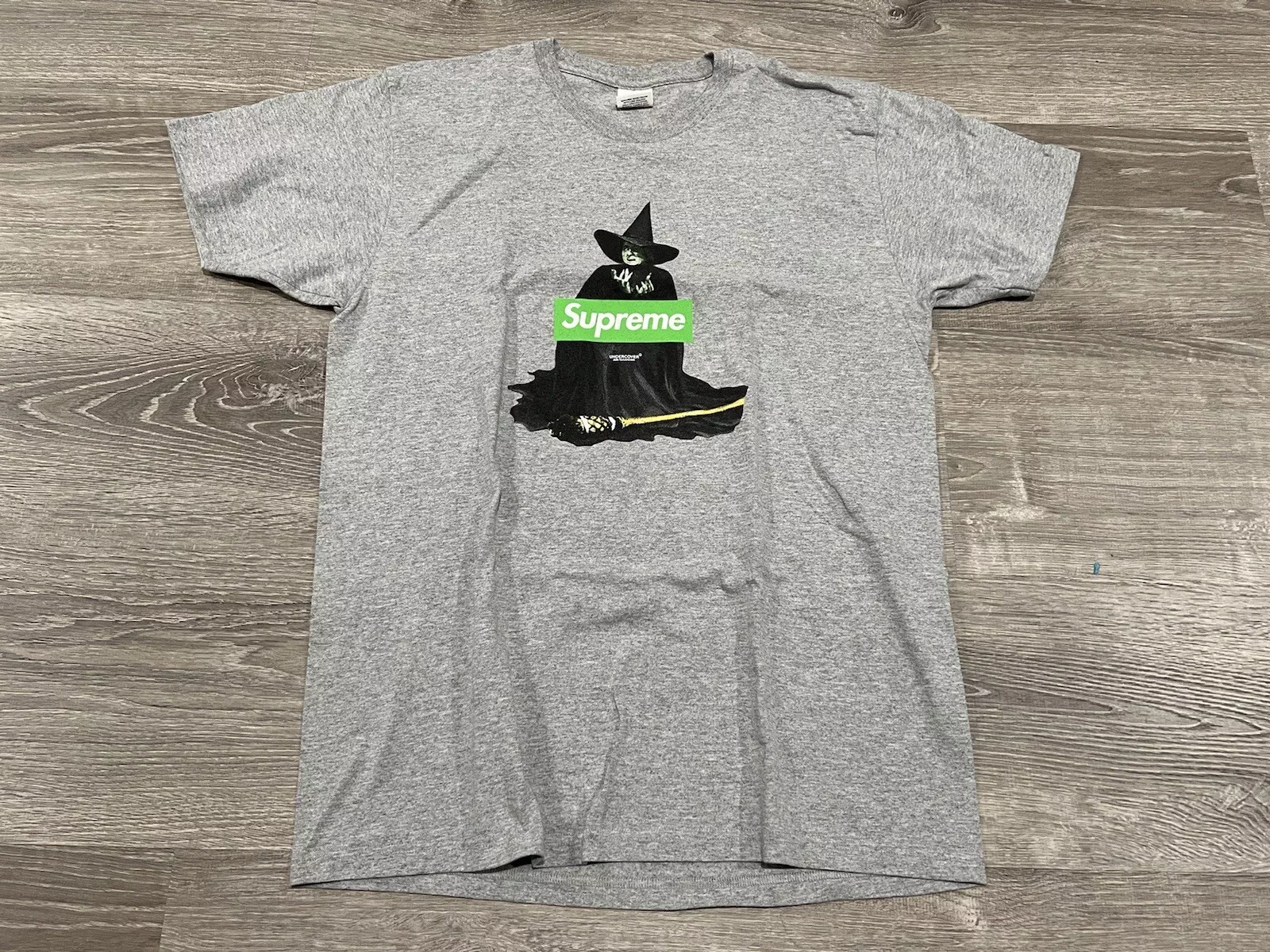 SUPREME UNDERCOVER WITCH TEE SS15 boîte logo T SHIRT gris large