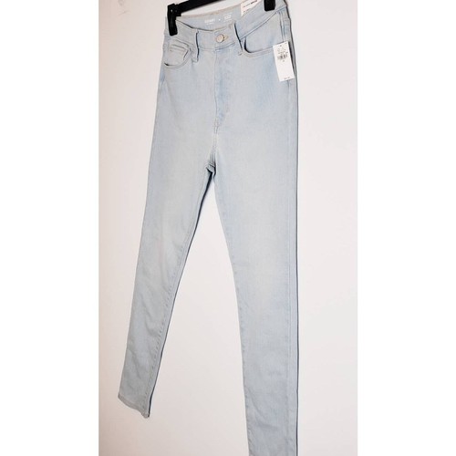 Old Navy Extra High-Waisted Rockstar 360° Stretch Jeggings Girls 16 Light Wash - Picture 3 of 8