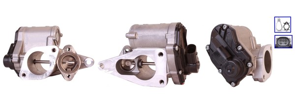 Elstock Agr-Ventil Elektrisch Mit Dichtungen FüR Renault Megane II ScéNic-image