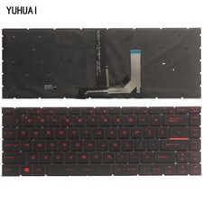 New FOR MSI GF63 8RC 8RD MS-16R1 MS-16R4 Laptop Keyboard US Black Red Backlight