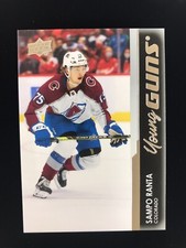Sampo Ranta Young Guns Rookie 2021-22 Upper Deck #457 Colorado Avalanche